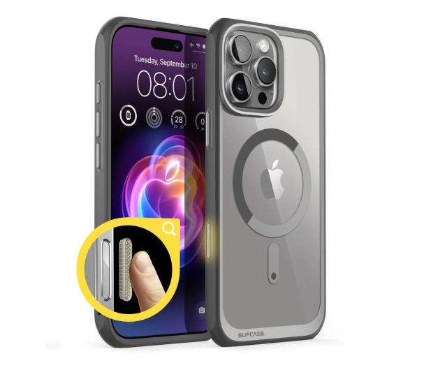 Supcase Ub Mag Magsafe do iPhone 16 Pro Grey - 1285288 - zdjęcie 2
